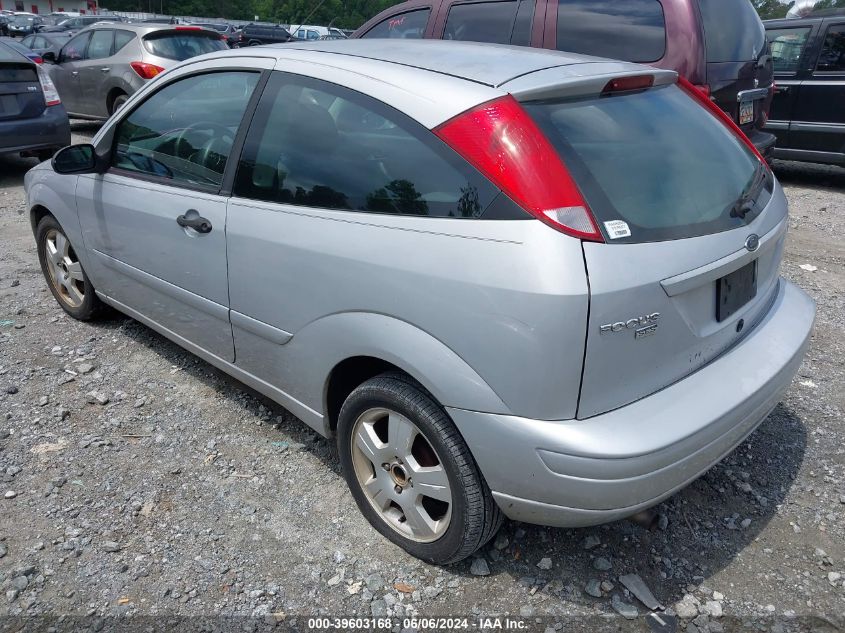 2005 Ford Focus Zx3 VIN: 3FAFP31N25R157544 Lot: 39603168