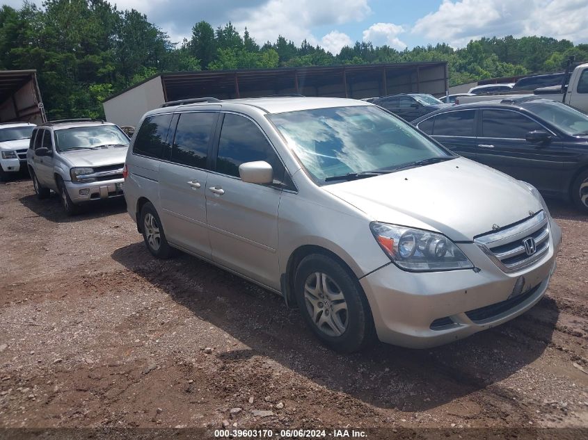 2007 Honda Odyssey Ex VIN: 5FNRL384X7B036281 Lot: 39603170