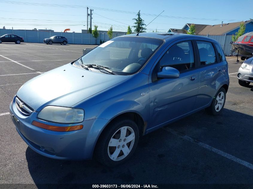 2006 Chevrolet Aveo Special Value VIN: KL1TD66696B678220 Lot: 39603173