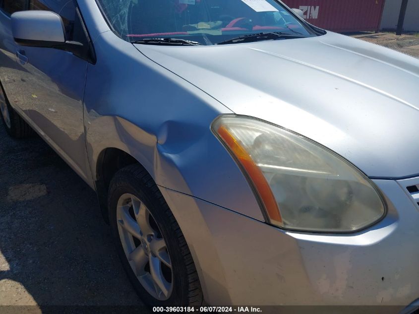 2008 Nissan Rogue Sl VIN: JN8AS58V78W107622 Lot: 39603184