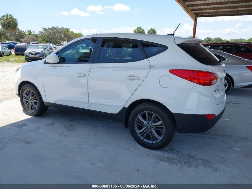 2015 Hyundai Tucson Gls VIN: KM8JT3AFXFU049431 Lot: 39603186