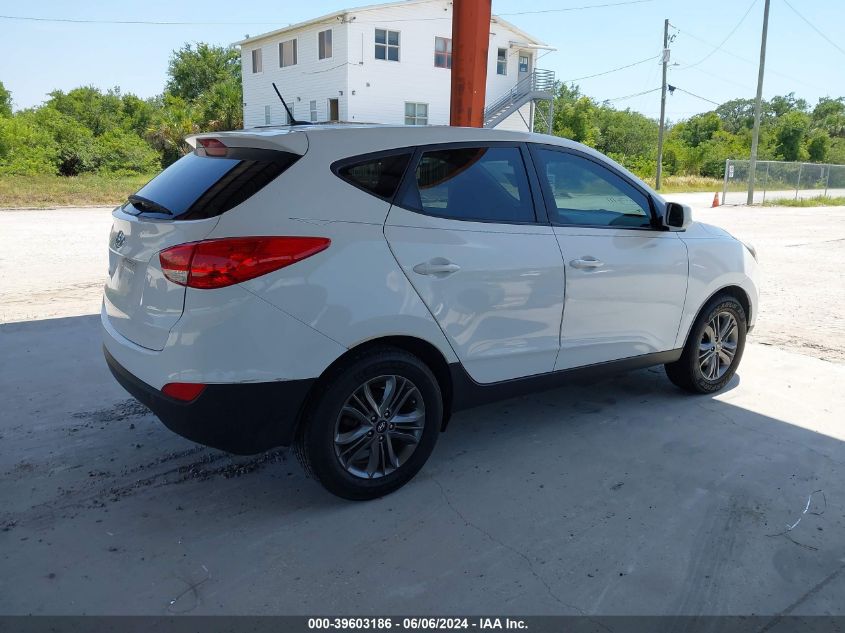 2015 Hyundai Tucson Gls VIN: KM8JT3AFXFU049431 Lot: 39603186