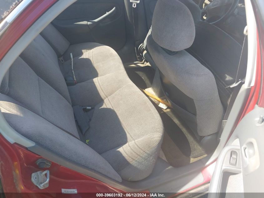 1998 Honda Civic Lx VIN: 1HGEJ6674WL001008 Lot: 39603192