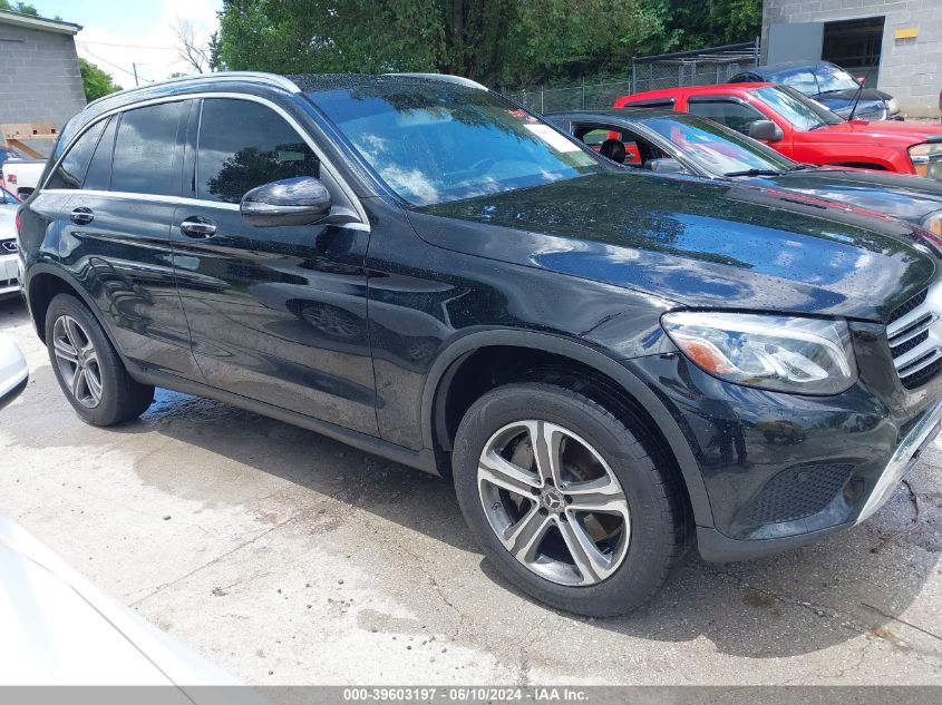 2019 Mercedes-Benz Glc 300 4Matic VIN: WDC0G4KB8KV136832 Lot: 39603197