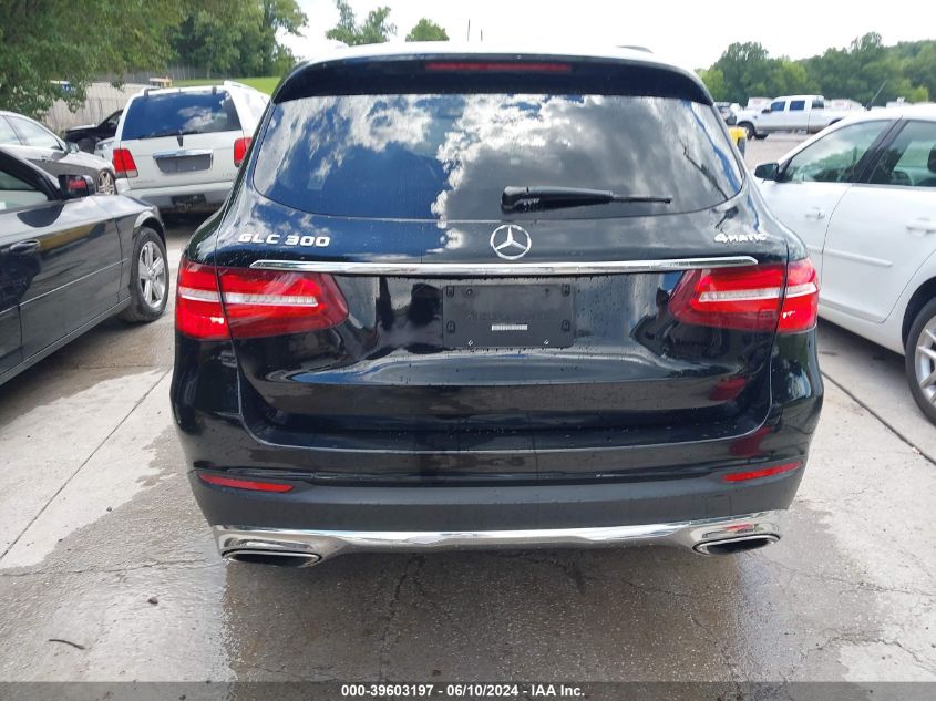 2019 Mercedes-Benz Glc 300 4Matic VIN: WDC0G4KB8KV136832 Lot: 39603197