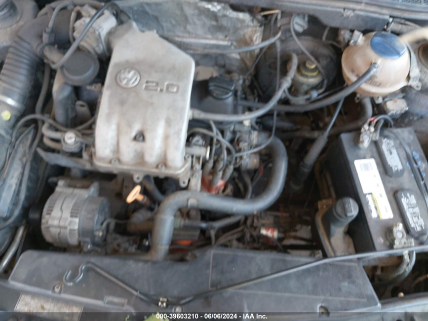 1998 Volkswagen Jetta Gt VIN: 3VWVA81H7WM236184 Lot: 39603210