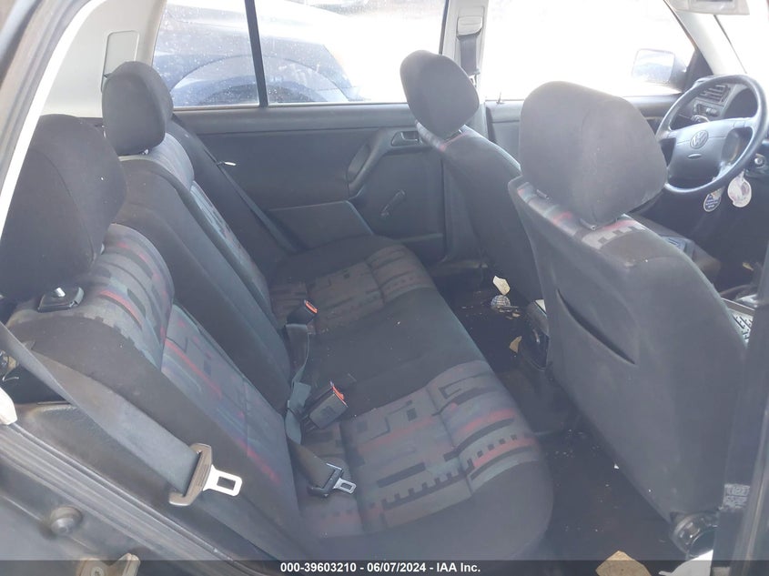 1998 Volkswagen Jetta Gt VIN: 3VWVA81H7WM236184 Lot: 39603210