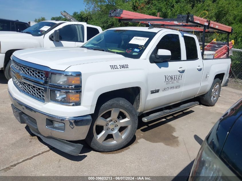 2014 Chevrolet Silverado 1500 1Lt VIN: 1GCRCREC5EZ319838 Lot: 39603213