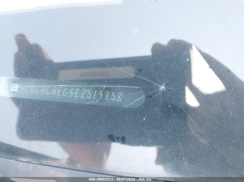 2014 Chevrolet Silverado 1500 1Lt VIN: 1GCRCREC5EZ319838 Lot: 41267765