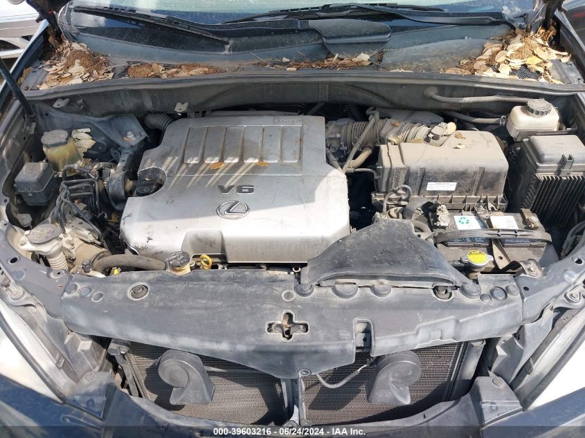 2009 Lexus Rx 350 VIN: 2T2GK31U79C081377 Lot: 39603216