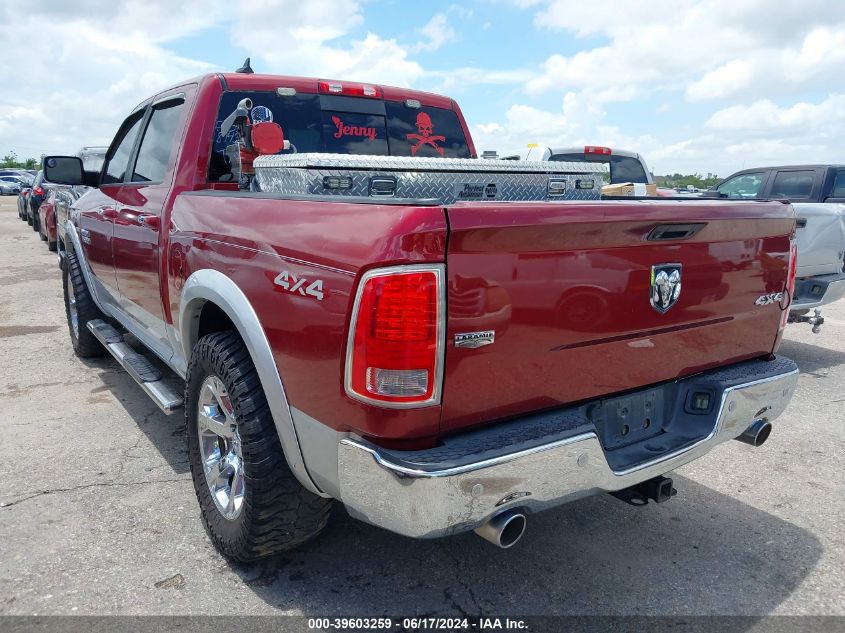 2015 Ram 1500 Laramie VIN: 1C6RR7NT8FS558143 Lot: 40850898