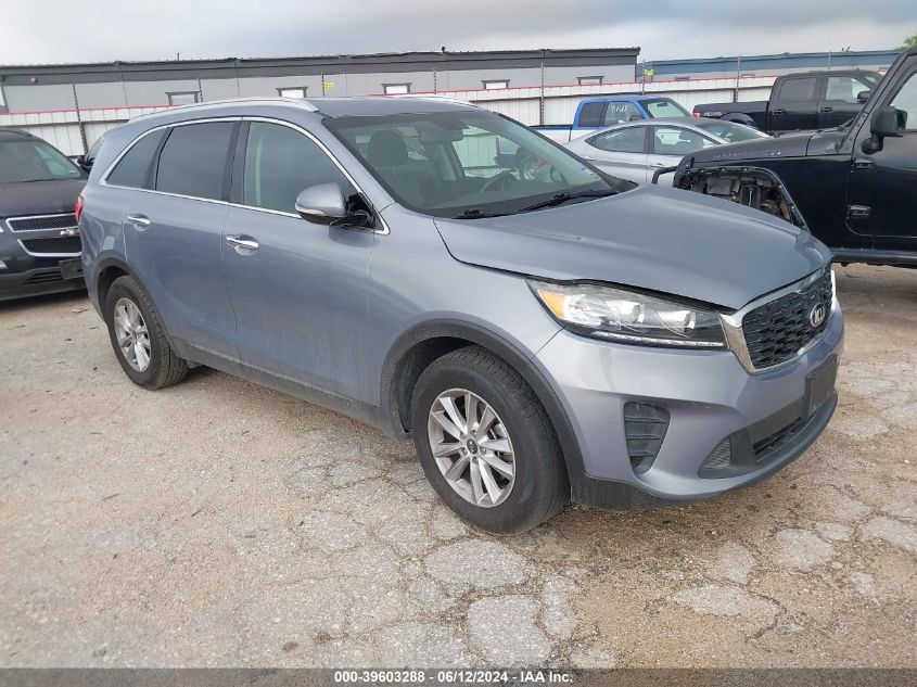 2019 Kia Sorento 2.4L Lx VIN: 5XYPG4A30KG596993 Lot: 39603288