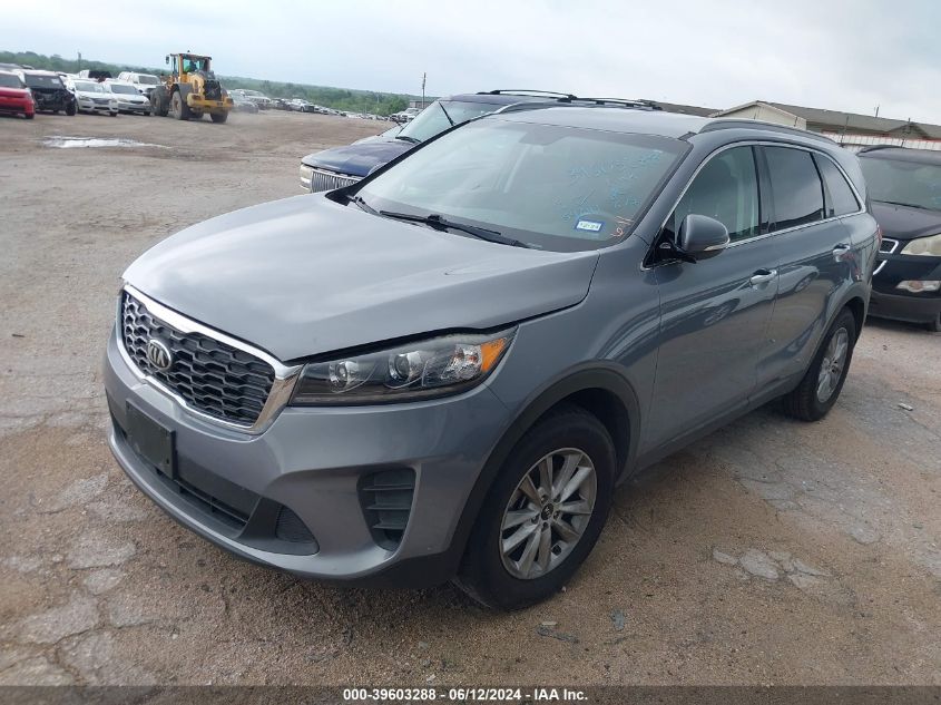 2019 Kia Sorento 2.4L Lx VIN: 5XYPG4A30KG596993 Lot: 39603288