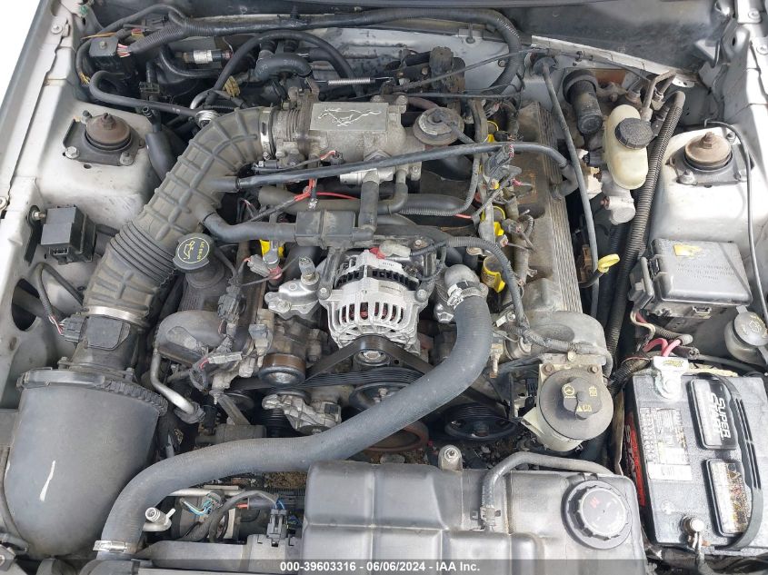 2003 Ford Mustang Gt VIN: 1FAFP45X13F407500 Lot: 39603316