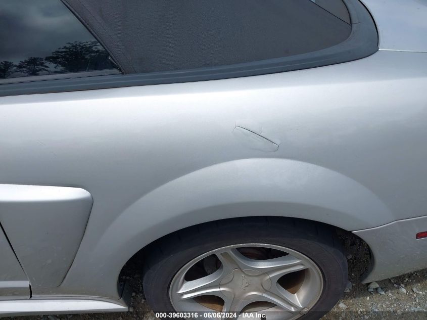 2003 Ford Mustang Gt VIN: 1FAFP45X13F407500 Lot: 39603316