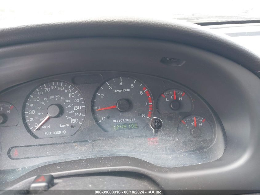 2003 Ford Mustang Gt VIN: 1FAFP45X13F407500 Lot: 39603316