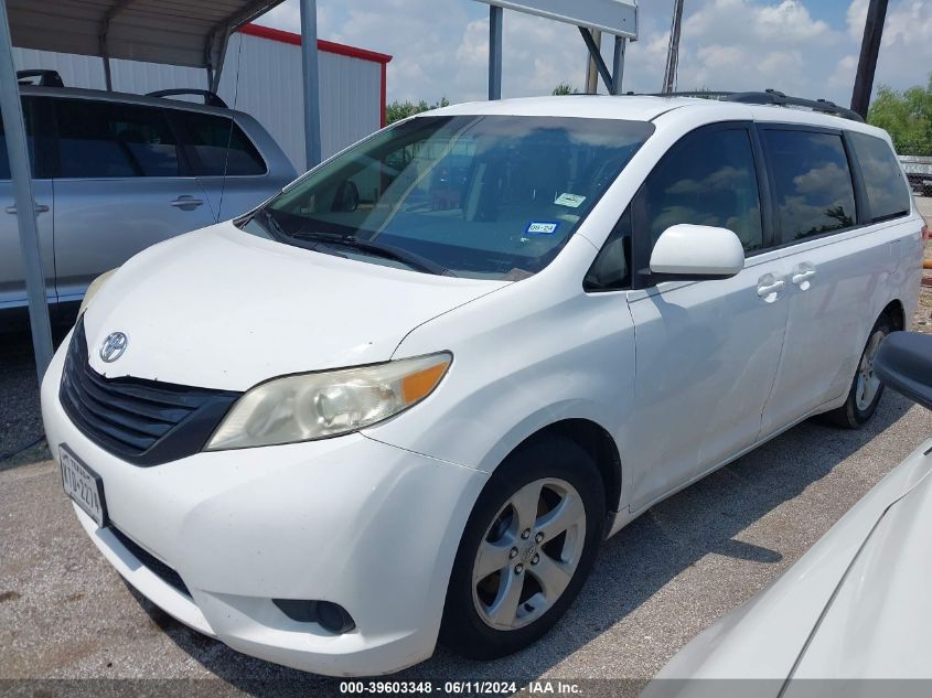 2012 Toyota Sienna Le V6 8 Passenger VIN: 5TDKK3DC8CS270605 Lot: 39603348