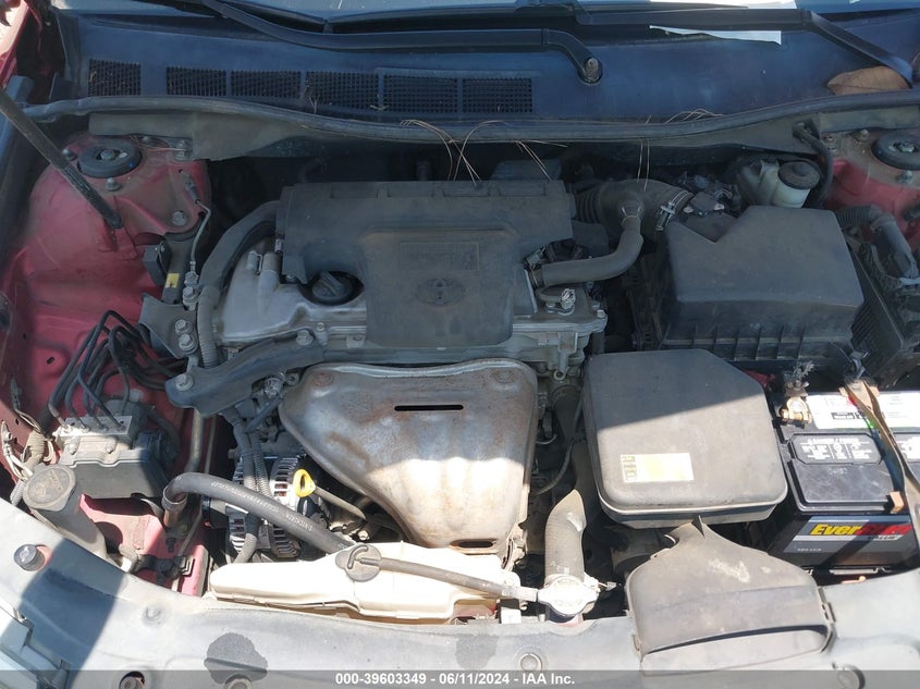 2012 Toyota Camry Le VIN: 4T1BF1FK4CU551076 Lot: 39603349