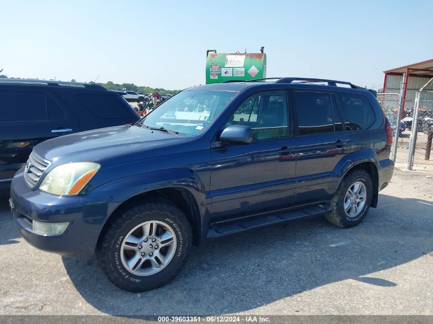 2004 Lexus Gx 470 VIN: JTJBT20X440032011 Lot: 39603351