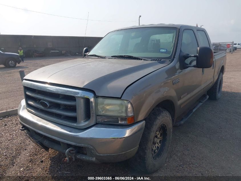 2004 Ford F-250 Lariat/Xl/Xlt VIN: 1FTNW20P74EA06268 Lot: 39603365