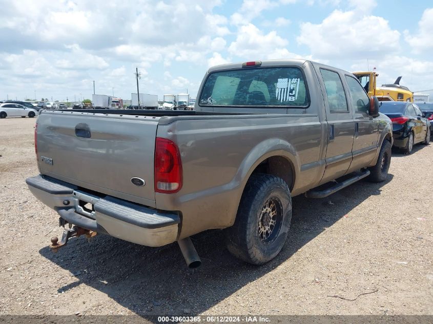 2004 Ford F-250 Lariat/Xl/Xlt VIN: 1FTNW20P74EA06268 Lot: 39603365