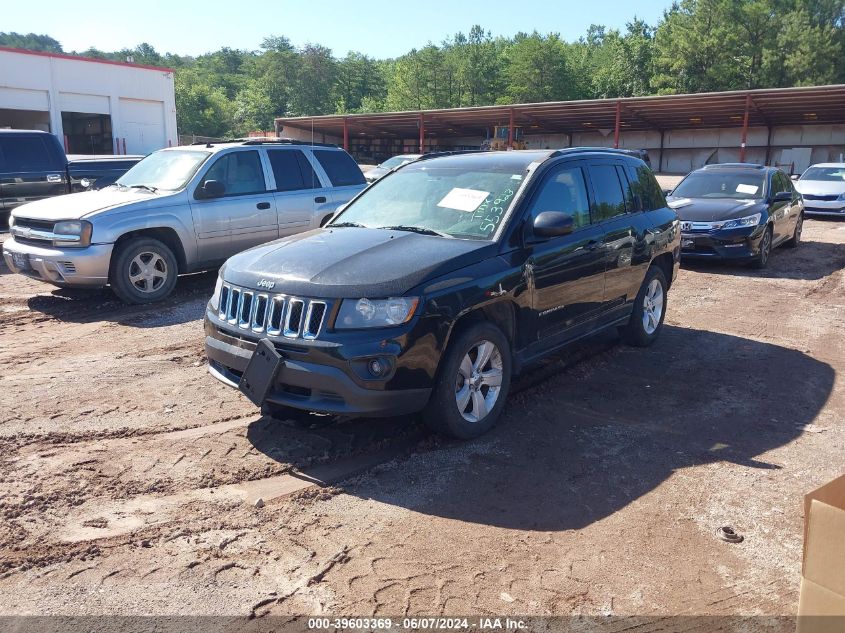 2016 Jeep Compass Sport VIN: 1C4NJCBA9GD553923 Lot: 39603369