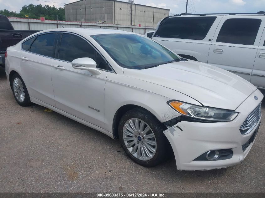 2013 Ford Fusion Hybrid Se VIN: 3FA6P0LU0DR234610 Lot: 39603375