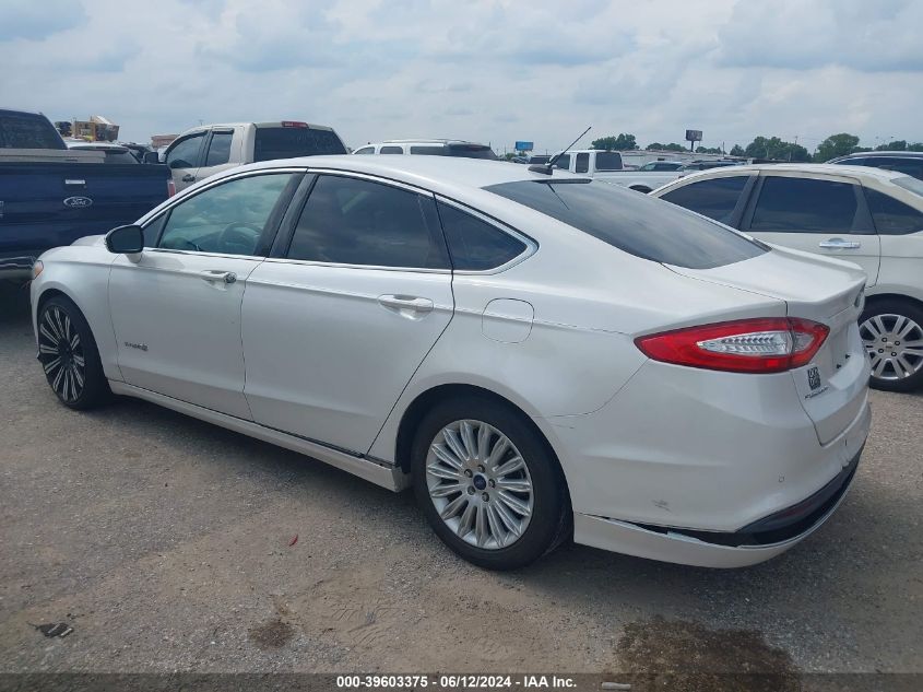 2013 Ford Fusion Hybrid Se VIN: 3FA6P0LU0DR234610 Lot: 39603375