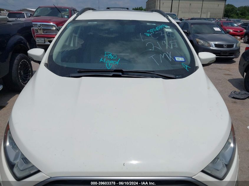 2020 Ford Ecosport Se VIN: MAJ3S2GE1LC382195 Lot: 39603378