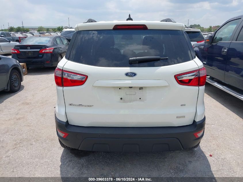 2020 Ford Ecosport Se VIN: MAJ3S2GE1LC382195 Lot: 39603378