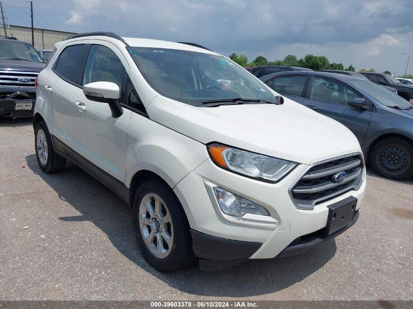 2020 Ford Ecosport Se VIN: MAJ3S2GE1LC382195 Lot: 39603378