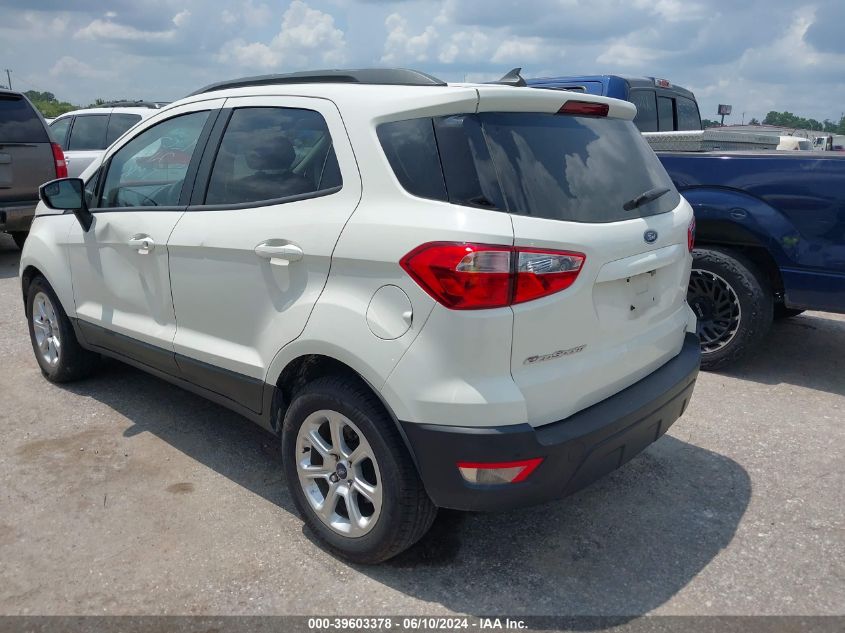 2020 Ford Ecosport Se VIN: MAJ3S2GE1LC382195 Lot: 39603378