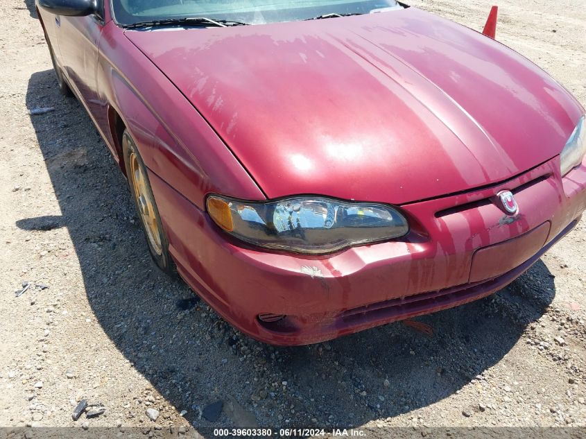 2005 Chevrolet Monte Carlo Ls VIN: 2G1WW12E259270506 Lot: 39603380