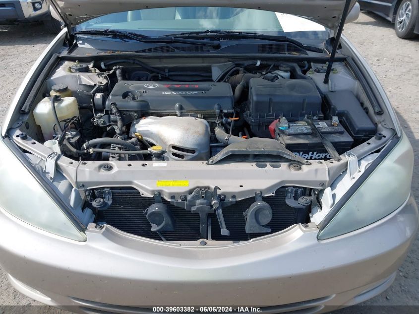 2004 Toyota Camry Xle VIN: 4T1BE32K44U850962 Lot: 39603382