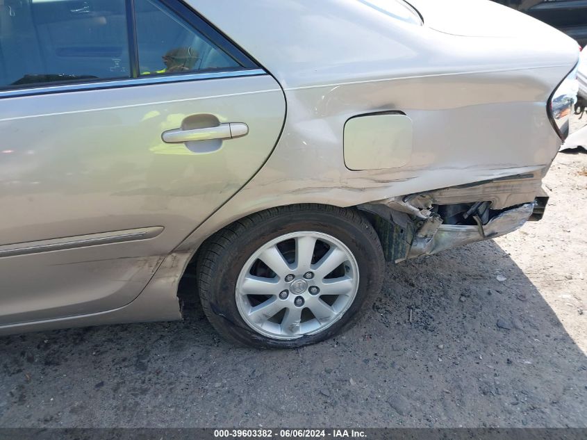 2004 Toyota Camry Xle VIN: 4T1BE32K44U850962 Lot: 39603382