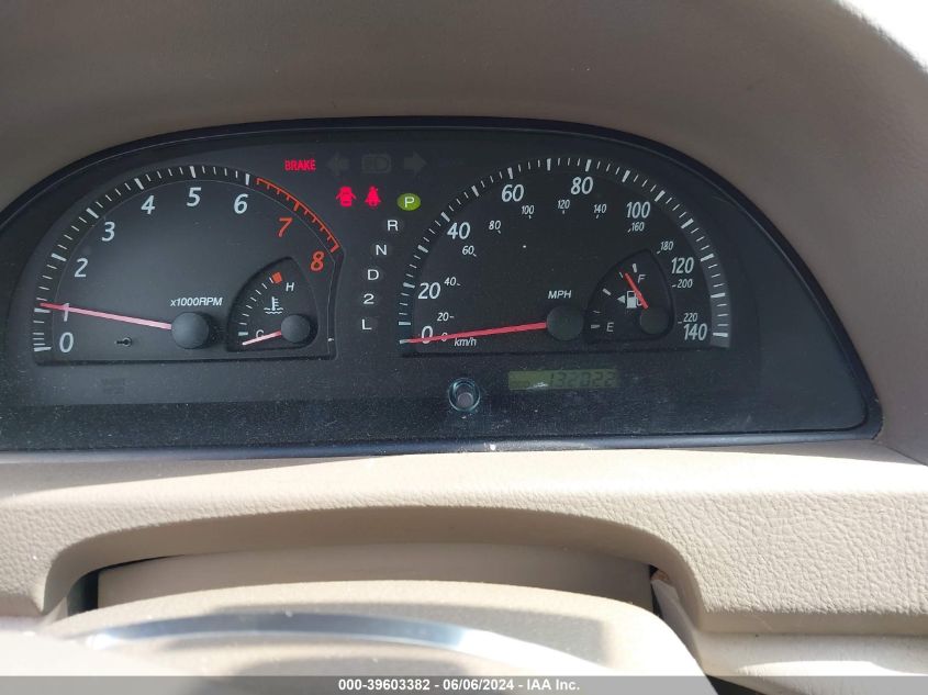 2004 Toyota Camry Xle VIN: 4T1BE32K44U850962 Lot: 39603382