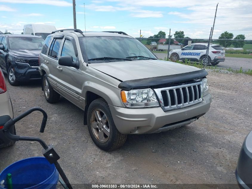 2004 Jeep Grand Cherokee Limited VIN: 1J4GW58N14C255555 Lot: 39603383