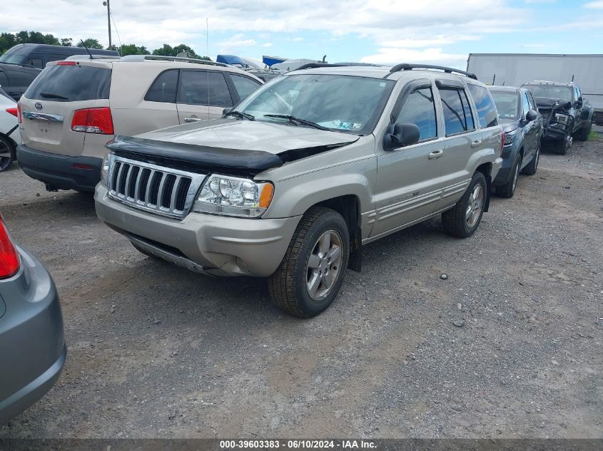 2004 Jeep Grand Cherokee Limited VIN: 1J4GW58N14C255555 Lot: 39603383