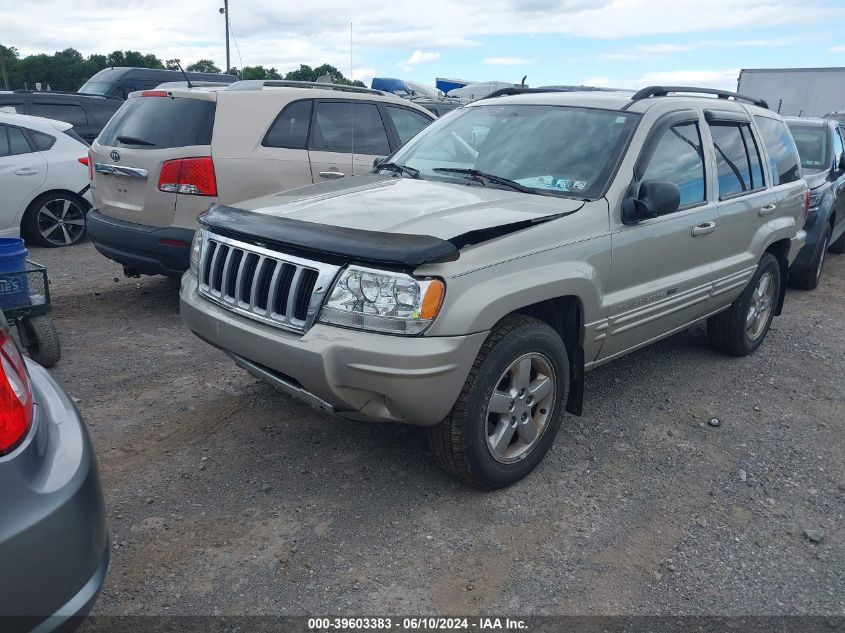 2004 Jeep Grand Cherokee Limited VIN: 1J4GW58N14C255555 Lot: 39603383