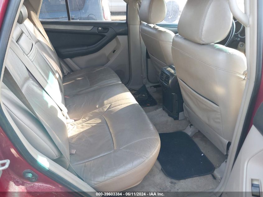 2003 Toyota 4Runner Sr5 V6 VIN: JTEZU14R038004464 Lot: 39603384