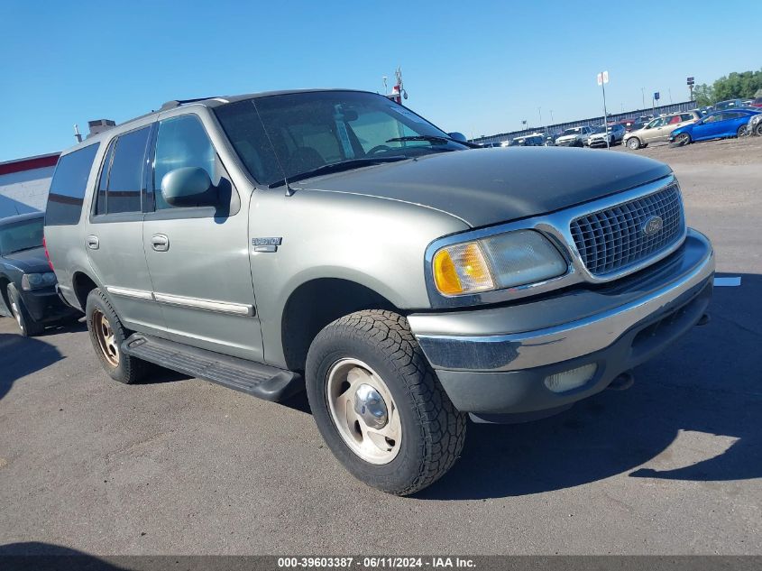 1999 Ford Expedition Eddie Bauer/Xlt VIN: 1FMPU18L8XLA50589 Lot: 39603387