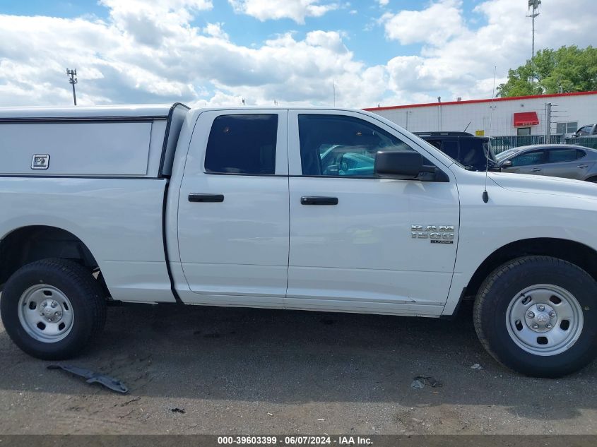 2023 Ram 1500 Classic Tradesman Quad Cab 4X4 6'4 Box VIN: 1C6RR7FG6PS531154 Lot: 39603399