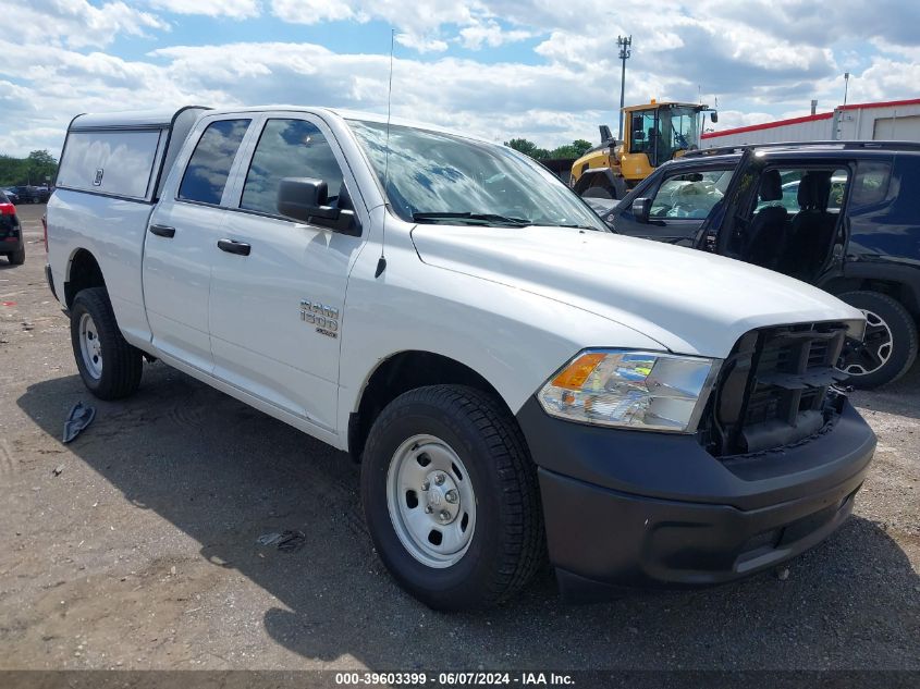 2023 Ram 1500 Classic Tradesman Quad Cab 4X4 6'4 Box VIN: 1C6RR7FG6PS531154 Lot: 39603399