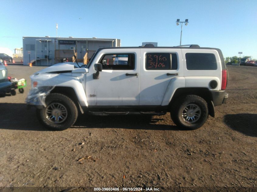 2007 Hummer H3 Suv VIN: 5GTDN13E578154059 Lot: 39603406