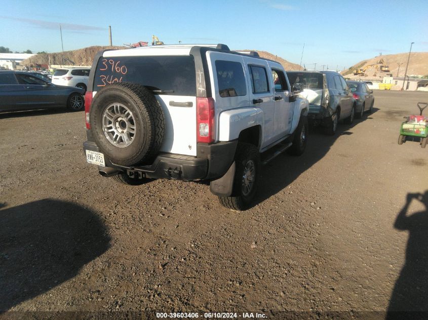 2007 Hummer H3 Suv VIN: 5GTDN13E578154059 Lot: 39603406