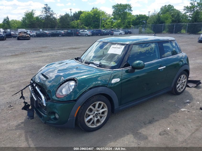 2015 Mini Hardtop Cooper S VIN: WMWXP7C52F2A41169 Lot: 39603407