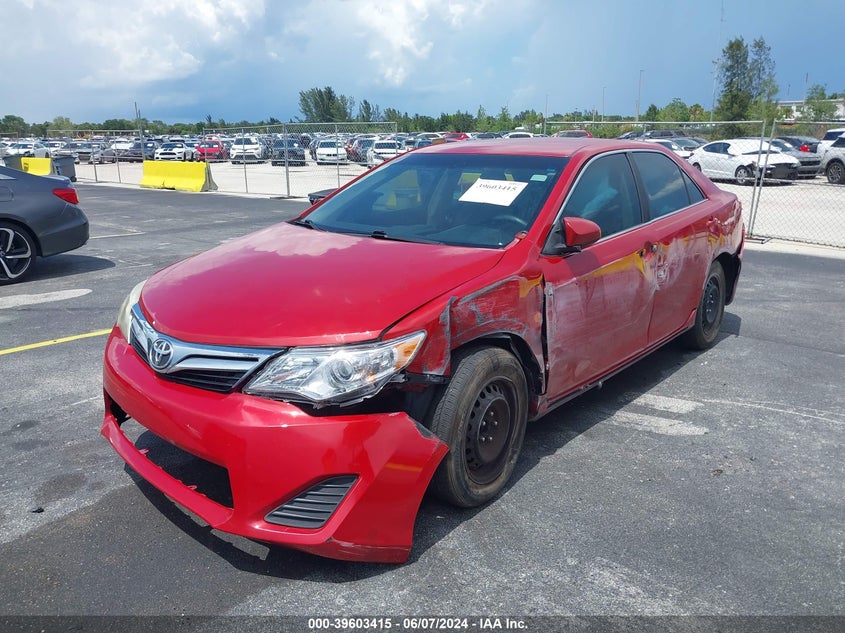 2014 Toyota Camry Le VIN: 4T1BF1FK3EU744497 Lot: 39603415