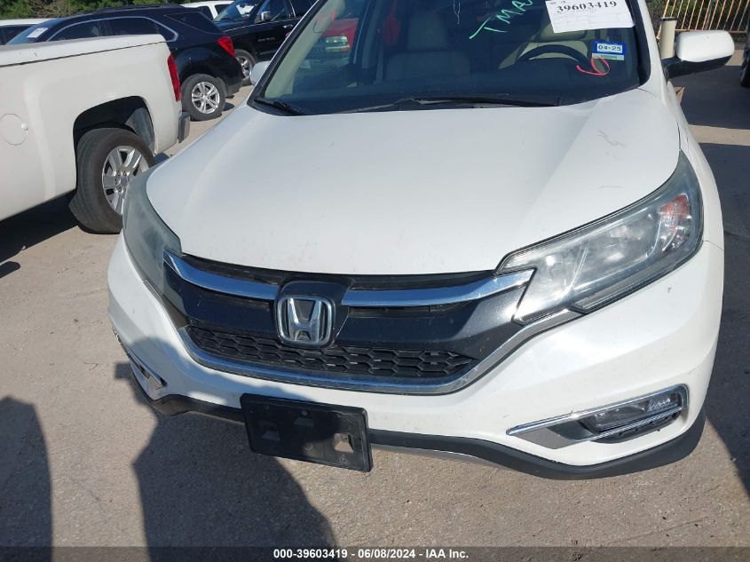 2015 Honda Cr-V Ex-L VIN: 5J6RM4H78FL077625 Lot: 39603419