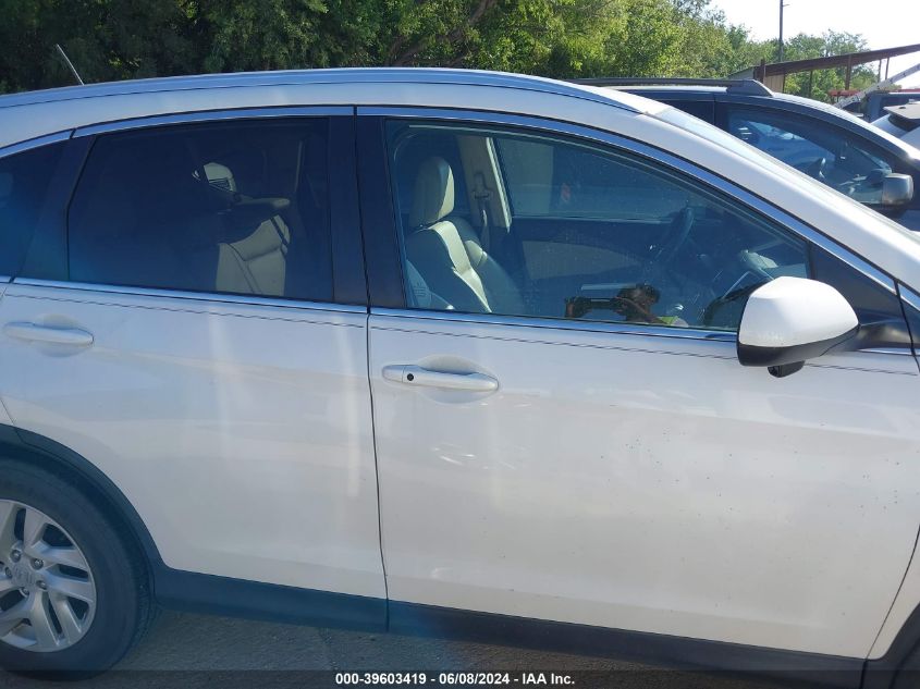 2015 Honda Cr-V Ex-L VIN: 5J6RM4H78FL077625 Lot: 39603419