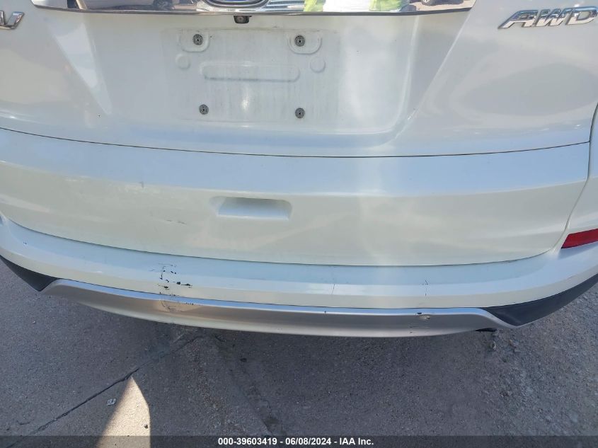 2015 Honda Cr-V Ex-L VIN: 5J6RM4H78FL077625 Lot: 39603419